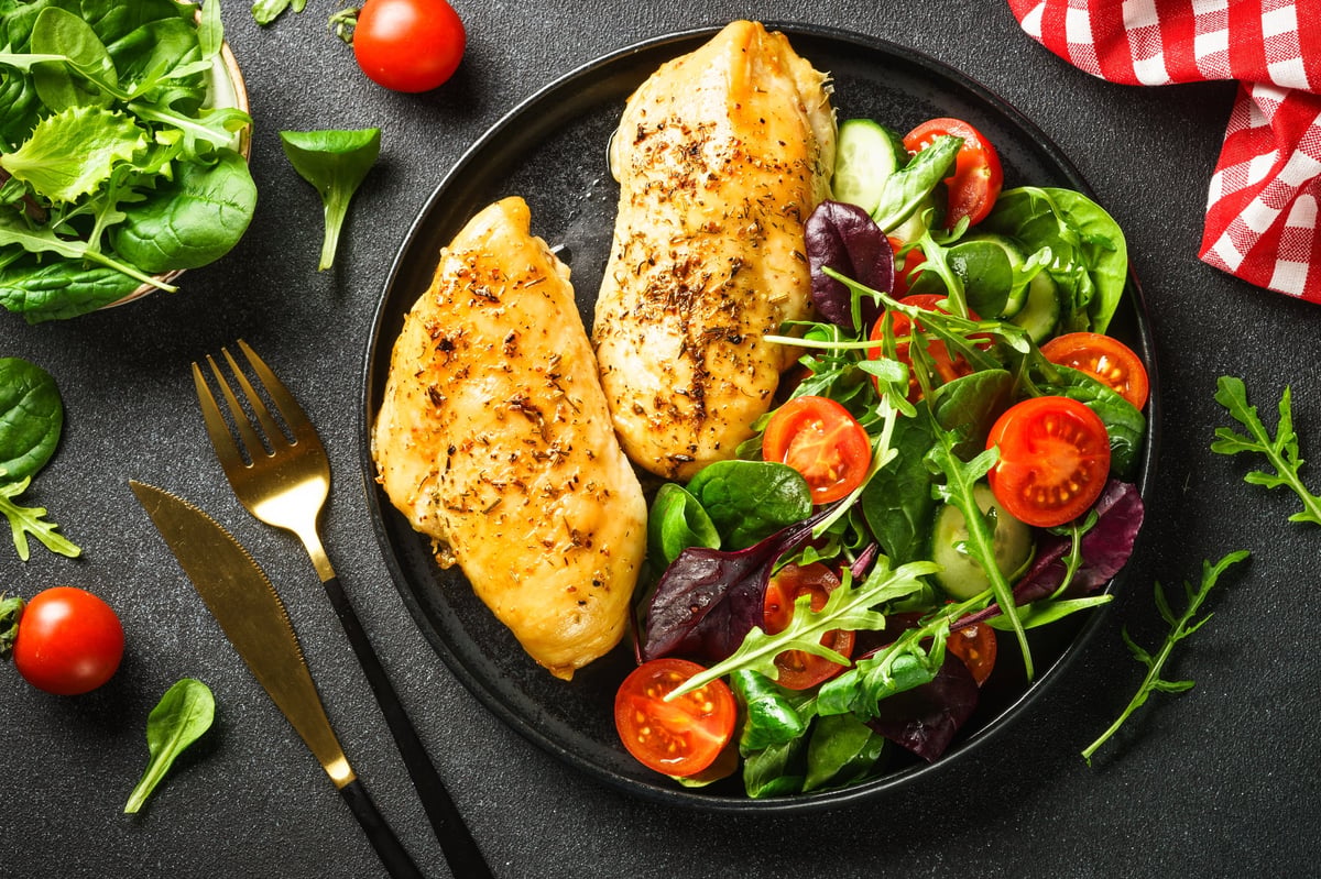 Creamy Chicken Sauce served at The Fit Box